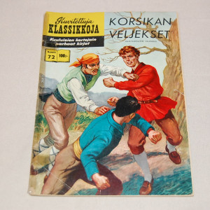 Kuvitettuja klassikkoja 72 Korsikan veljekset